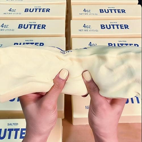 Giant Butter Squishy – Jumbo Squishy Butter Stick, Large & Mini Squeezy Butter Toy, 14oz Stress Relief Slow Rising Fun, Extra Large (14 Oz) thumbnail 3