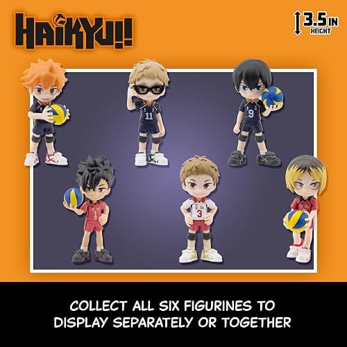 YuMe Haikyuu Blind Box (1 Pack) 3.5′′ PVC Mystery Box Figures Collectible Figures Blind Box for Fans & Kids - Ideal Gift for Birthdays, Holidays & Collectors thumbnail 3