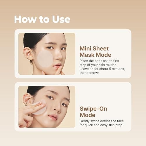 LUSOM Fermented Rice Essence Glow Toner Pad, 80 Pads (5.07 fl.oz/150ml) | Korean Skincare, Rice Essence, Toner Pads, Deep Hydrating & Soothing, Daily Care, For Sensitive Skin, Cooling & Gentle Care thumbnail 7