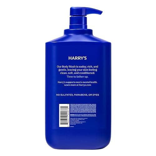 Harry's Men's Body Wash - Stone - 30 fl oz - Shower Gel for Men - No Parabens, Sulfates, or Dyes thumbnail 8