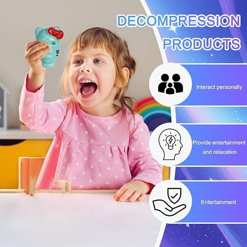 Pimple Popping Toy Face – Squishy Silicone Pimple Popper Fidget Toy for Adults, Stress Relief Satisfying Zit Picking Head Toy, Weird Squeeze ASMR Popping Toys for Teens & Adults thumbnail 4