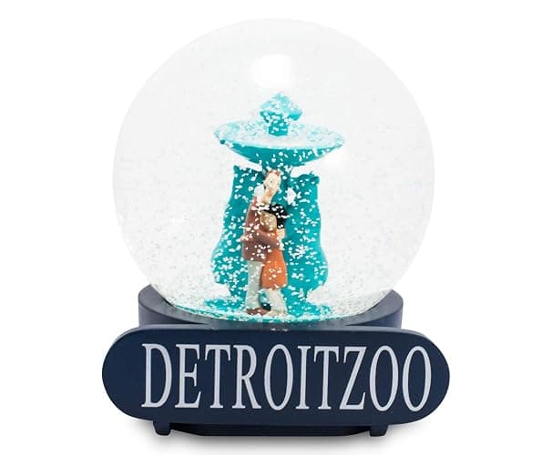 Coraline Special Snow Globe Detroit Zoo Collectible Display Piece | Feature's Coraline's Parents Trapped Inside | Official Coraline Movie Collectible Snow Globe | Stands 6 Inches Tall thumbnail 4