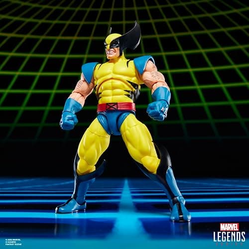 Marvel Legends Series Gamerverse Wolverine vs Marvel's Silver Samurai, Retro Video Game -Inspired Collectible 6-Inch Action Figures thumbnail 11