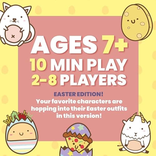 Taco Cat Goat Cheese Pizza - Easter Edition! Fun Seasonal Version of Our hit Game! Ages 8+, 10-15 Minutes to Play, 2-8 Players thumbnail 4
