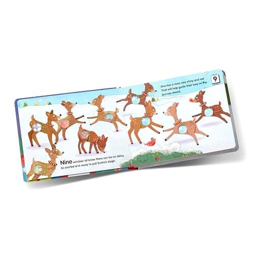 Melissa & Doug Children's Book - Poke-a-Dot:The Night Before Christmas (Board Book with Buttons to Pop) thumbnail 9