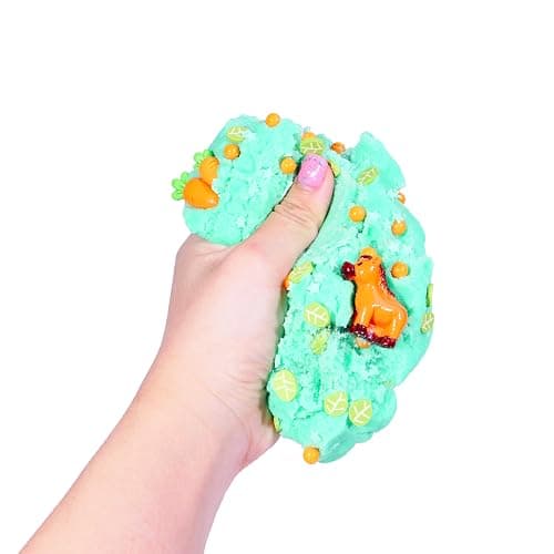 Peachybbies Slime Peachy’s Pets 4-Pack Mini-Bundle, BB Dino, Kitty Slumber Party, Pony Pasture, Raining Cats and Dogs, Includes Slime Activator, Sensory Toys for Kids, Made in USA thumbnail 8