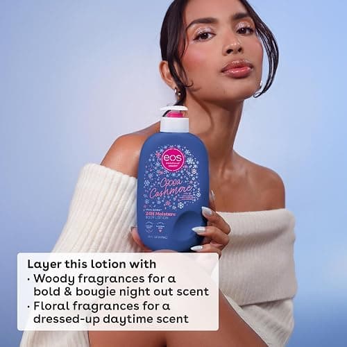 eos Shea Better Holiday Body Lotion, Cocoa Cashmere, Limited Edition Skin Care, 24-Hour Moisture, Body Lotion for Women, Vegan, 16 fl oz thumbnail 4