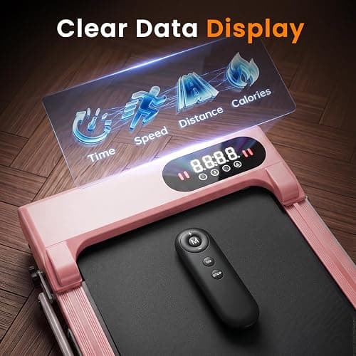 Walking Pad Treadmill with Handle Bar,Walking Pad with Incline 8%,2.5HP Quiet Under Desk 320 lbs 2 in 1Treadmills for Home Office,Compact Foldable Walking Pad,Remote Control&LED Display thumbnail 6