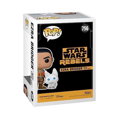 Funko POP! & Buddy: Rebels - Ezra with Loth Cat - Star Wars: Rebels - Amazon Exclusive - Vinyl Collectible Figure - Gift Idea - Official Merchandise - Toy for Children and Adults - Movies Fans thumbnail 3