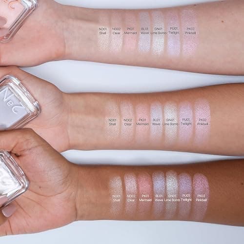 2aN Pure Glash Highlighter PU01 Twilight – Glass-Like Sheen Powder Highlighter for a Natural, Radiant Glow | Buildable, Long-Lasting, Lightweight Formula thumbnail 5