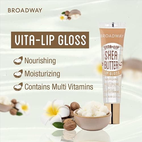 Ruby Kisses Broadway Vita-Lip Clear Lip Gloss (48 Pack), Ultra-Hydrating & Soothing Formula with Vitamins, High-Shine Non-Sticky Finish Lip Balm with Mint, Rosehip, Coconut, Mango, Argan, Honey, Shea thumbnail 3