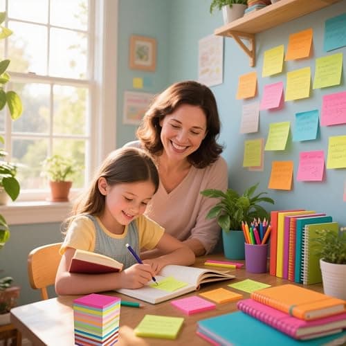Sticky Notes 1008 Sheets - 18 Pack of 18 Vibrant Colors | Super Sticky Adhesive | Easy to Post for Office, School, Organizing (Rectangle) thumbnail 2
