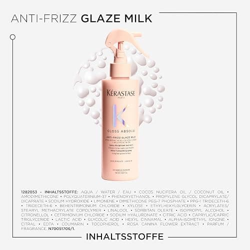 Kérastase Gloss Absolu Anti-Frizz Glaze Milk, All-in-1-Pflegespray für langes, zu Frizz neigendes Haar, Mit Hyaluronsäure, Glykolsäure und Wildrosenöl, Hitzeschutz bis zu 230 °C thumbnail 10