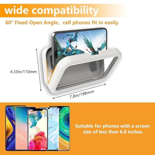 SZSUYAD Waterproof Shower Phone Holder,360° Rotation Shower Phone Case, Angle Adjustable, Anti-Fog High Sensitivity,for Bathroom,Batheub, Kitchen Wall,Compatible with 4" - 6.8" Cell Phones thumbnail 3