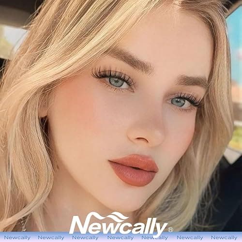 Lash Clusters Kit Wispy Natural Cluster Eyelash Extension Kit DIY Lash Extension Kit C-curly 10-16MM Eyelash Clusters Volume Individual Lashes Kit by Newcally thumbnail 3