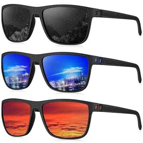 KALIYADI Polarized Sunglasses for Men, Lightweight Sun Glasses with UV Protection for Driving Fishing Golf - Image 1