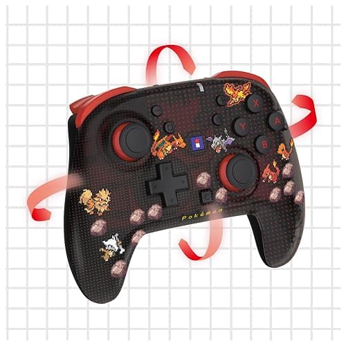 Wireless HORIPAD Turbo for Nintendo Switch 2 (Pokémon Pixel Red) Rechargeable Controller thumbnail 11