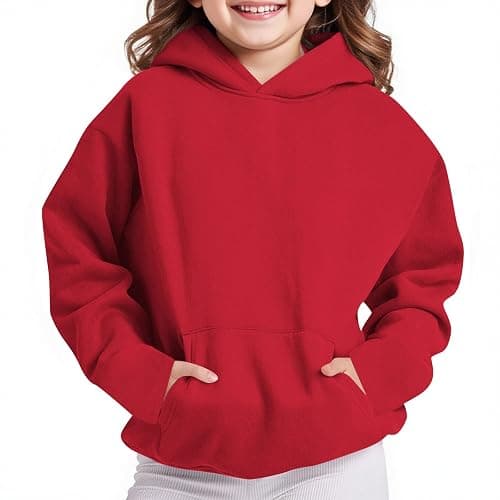 Ayolanni Girls Hoodie Trendy Cute Hooded Sweatshirt with Pocket Baggy Kids Pullover Winter 2025 Back to School Clothes Teens - Image 1