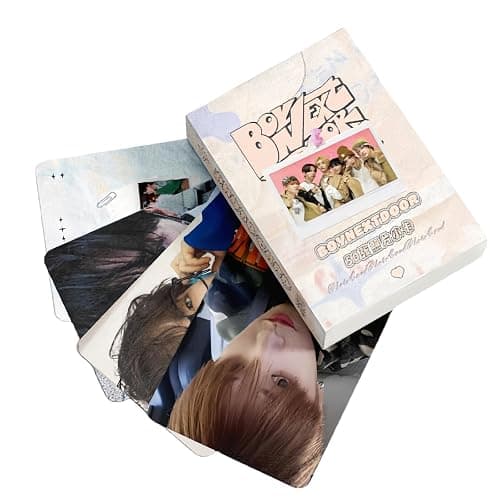 Boy Next Door Photocards Kpop Laser Photocard 50pcs Boy Next Door Lomo Card Gift for Fans Daughter Boy Next Door Birthday Party Decoration Poster Card thumbnail 3