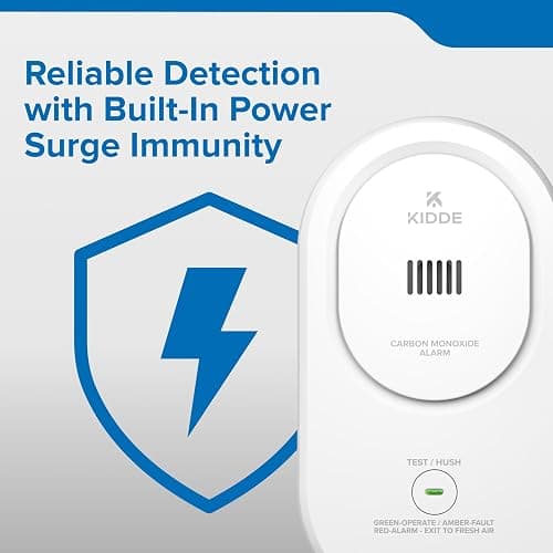 Kidde Carbon Monoxide Detector, Plug-in & AA Battery Backup, COP | Rotating Plug with Power Surge Immunity, LED Status Lights, Loud 85 Db Alarm, Ideal for Homes & Apartments, 5th Edition thumbnail 5