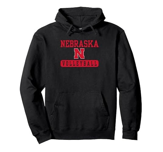 Nebraska Cornhuskers Volleyball Officially Licensed Pullover Hoodie - Image 1