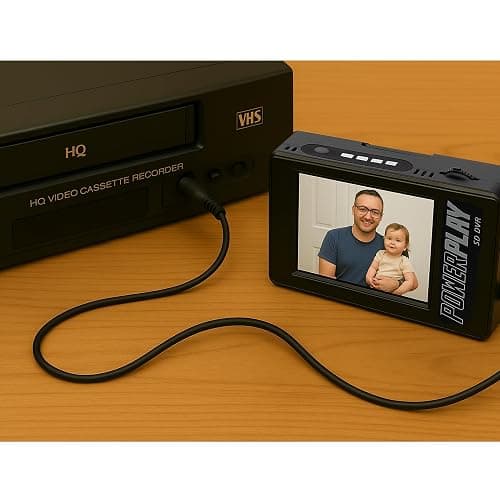 ELECABLE Upgraded PowerPlay DVR Video Recorder – 60fps H.265 (HEVC) Video Capture & Recording, Video to Digital Converter for Camcorder, VHS Tape, 8mm, MiniDV, VCR, Hi8, AV, RCA, DVD, and More thumbnail 4