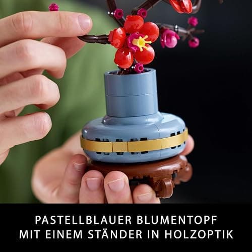 LEGO Botanicals Pflaumenblüte - Pflegeleichte Blumendeko aus der Botanik Kollektion - Kreatives Bauset für Erwachsene - Entspannende Aktivität - Künstliche Pflanze zum Sammeln 10369 thumbnail 7