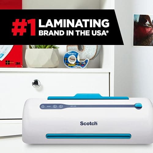 Scotch Thermal Laminator, 2 Roller System for a Professional Finish, Use for Home, Office or School, Suitable for use with Photos (TL906) thumbnail 6