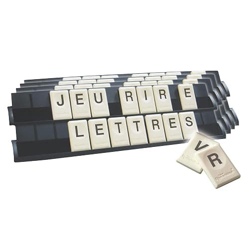 Hasbro Gaming Rummikub Lettres, Jeu de Stratégie et de Logique pour Adultes et Ados, Jeux de Société pour Composer des Mots, dès 12 Ans pour améliorer Son Vocabulaire thumbnail 3
