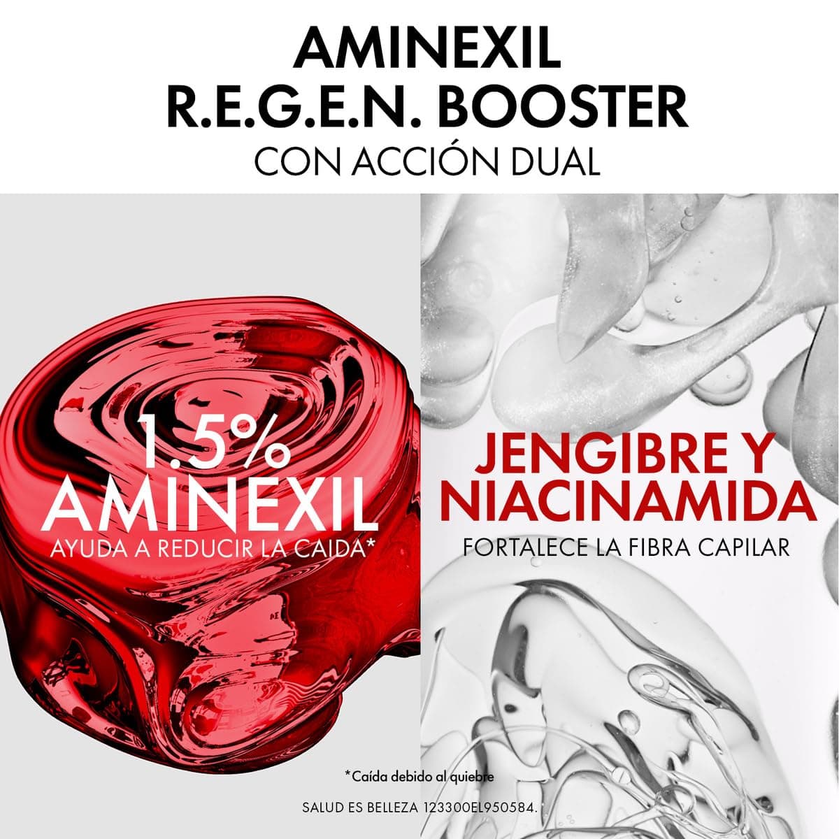 Vichy DERCOS Aminexil Clinical R.E.G.E.N Booster, Primer Sérum Regenerador Capilar, Reduce la Caída del Cabello y Estimula su Crecimiento, Para Todo Tipo de Cuero Cabelludo, 90 ml thumbnail 5