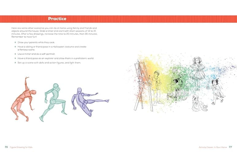 Figure Drawing for Kids: A Step-By-Step Guide to Drawing People (Drawing Books for Kids Ages 9 to 12) thumbnail 5
