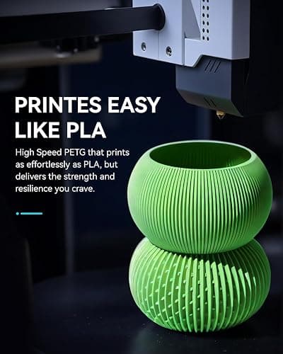 SUNLU High Speed PETG 3D Filament 1.75mm, 30mm/s - 600mm/s Print Range, High Flow Speedy 3D Printer Filament, Fit Most FDM Printers, Dimensional Accuracy +/- 0.02mm, 1kg Spool, (Pink) thumbnail 5
