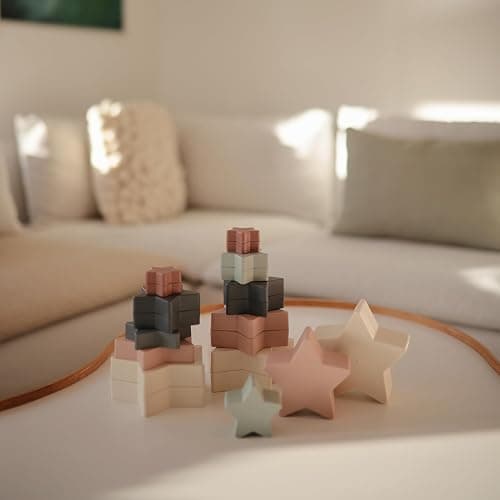 mushie Nesting Stars Toy | Made in Denmark (Original) - Original thumbnail 5
