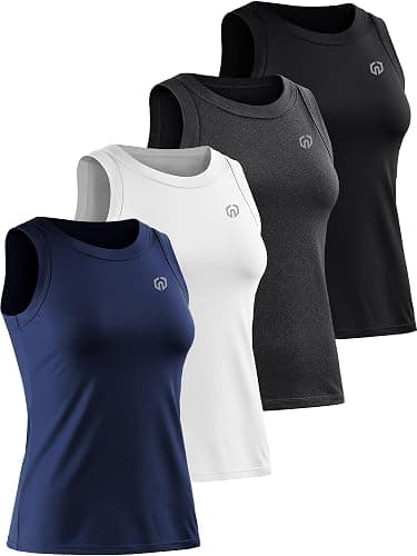 NELEUS Women's Racerback Yoga Workout Tank Top - Image 1