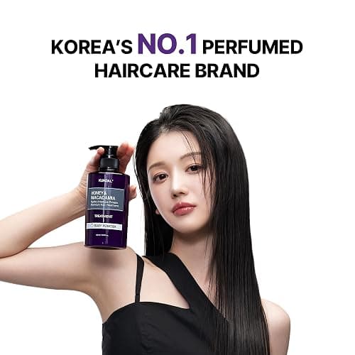 KUNDAL Korean Shampoo and Conditioner Set [Pink Grapefruit] Salon-quality, Long Lasting Scent, Moisturizing, Sulfate-Free, Argan & Macadamia Oil, Korean Hair care, 16.9 fl oz each, Stocking Stuffers thumbnail 7
