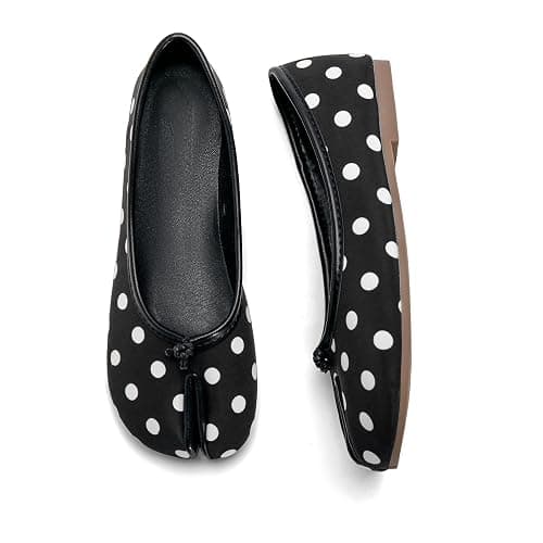 Tabi Shoes for Women Ballet Flats Slip On Ballerina Flat Comfortable Dressy Shoes thumbnail 3