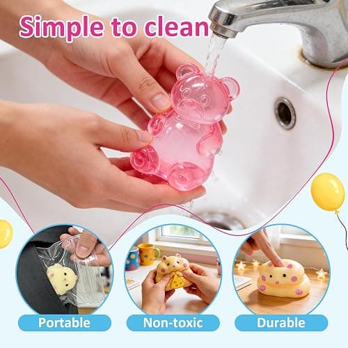 15pcs Taba Squishy Toys Kit, Squishy Fidget Toys for Kids & Adults, Kawaii Squishies Stress Relief Squeeze Toys Classroom Party Favors for Kids 4-8 8-12, Sensory Fidget Birthday Gifts for Boys & Girls thumbnail 6