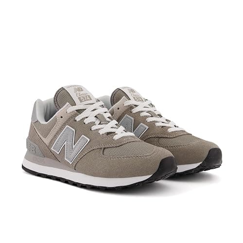 New Balance Women's 574 Core Sneaker, White, 8 thumbnail 7
