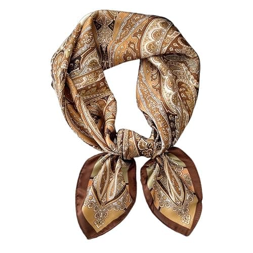 Satin Head Scarf Silk Like Hair Scarf Stain Bandana For Women Hair Scarves Accessories Lightweight Fashion Wrap Neck Silk - Image 1