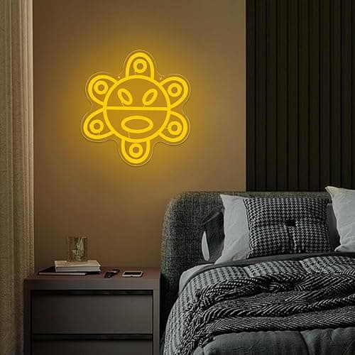 Puerto Rico Taino Sun Neon Sign for Wall Decor Taino Neon Light Navidad Puerto Rico Wall art Dimmable Light Up Sign for Christmas Birthday Gifts thumbnail 3