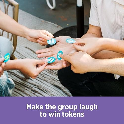 DSS Games You Laugh You're Out [Try Not to Laugh Family Card Game for Adults & Teens | White Elephant Gift for Adults | 125 Prompt Fun Cards for Family Game Nights, Thanksgiving, & Parties Ages 14+] thumbnail 7