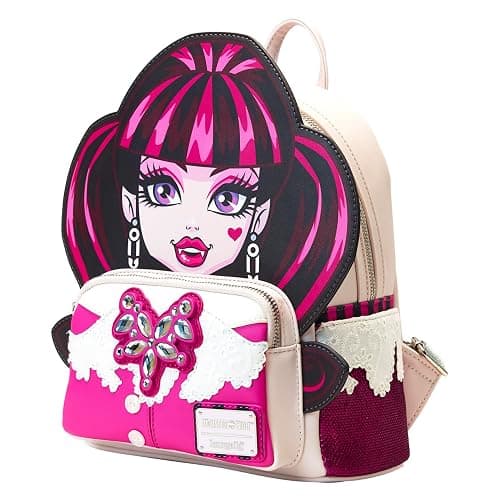 Loungefly Mattel: Monster High - Draculaura Cosplay Mini-Backpack, Amazon Exclusive thumbnail 2