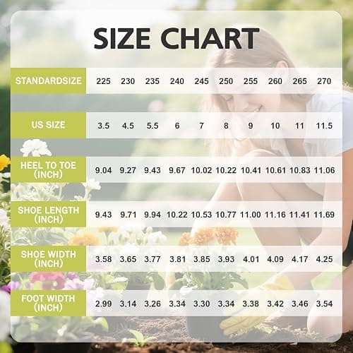 PINK SIZE 7 CKWLXQY Women's Deck Boots, Waterproof Ankle Rain Boots with Anti-Slip Traction, Rubber Garden & Fishing Boots for Boating, Camping, Farming & Outdoor Work thumbnail 7