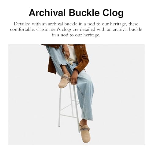 Coach Womens Archival Buckle Clog thumbnail 2