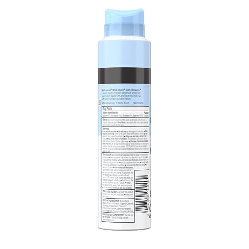 Neutrogena Ultra Sheer Body Mist Sunscreen Spray, Broad Spectrum SPF 70, Lightweight Spray Sunscreen, Non-Greasy & Water Resistant, Oil-Free & Non-Comedogenic UVA/UVB, 5 oz, Pack of 3 thumbnail 9