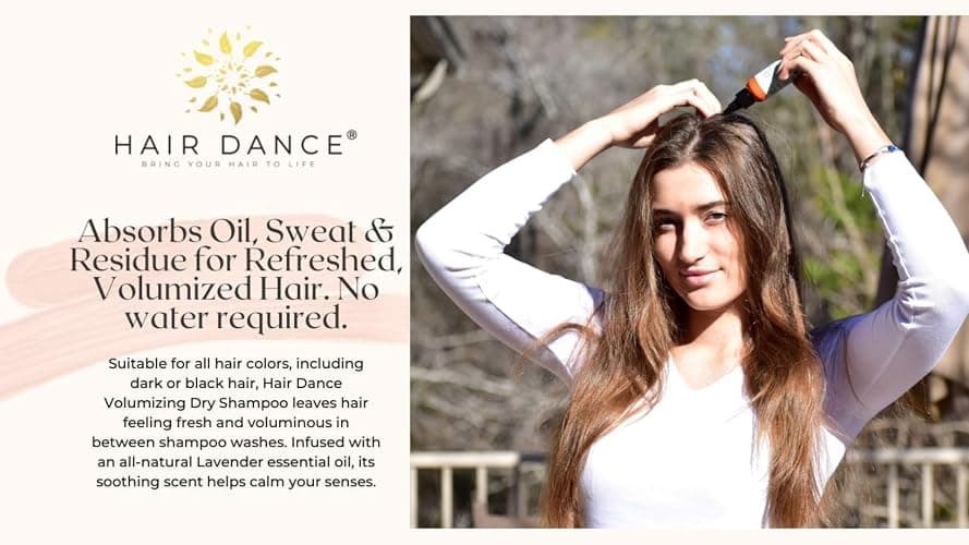Dry Shampoo Volume Powder | Natural & Organic Ingredients | Non-Aerosol | Made in USA | Talc & Corn Free | For Blonde and Dark Hair | Lavender Oil Scented | 1 Ounce thumbnail 7