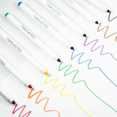 Color Swell Washable Bulk Markers Pack 36 Boxes of 8 Vibrant Colors Each (288 Total Super Tip Markers) for Classrooms, Parties, Donations, Home thumbnail 8