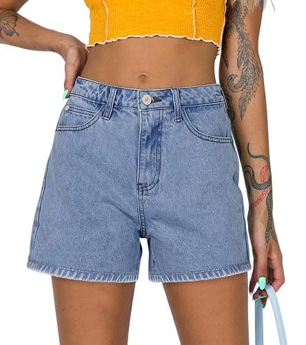 SANMM Jean Shorts Womens Summer Stretchy Denim Casual Hot Short Jorts 2026 - Image 1