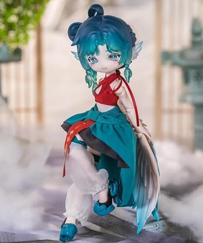 CALEMBOU BJD Blind Box, Cute Luluya Cloud Feather Pavilion Series Ball Jointed Doll Blind Box, 8 Inches Dress up Doll with Joints, Collectable Action Figure for Birthday Gifts thumbnail 6