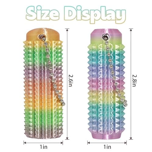Little Ouchies Fidget Toys,Pain Stim Fidget Toy Reduce Stress for Adults,Anxiety Relief Pain Stim,Spiky Fidget Keychain for Anxiety and Stress Reduction,Novelty Gifts for Friends 1PCS thumbnail 3